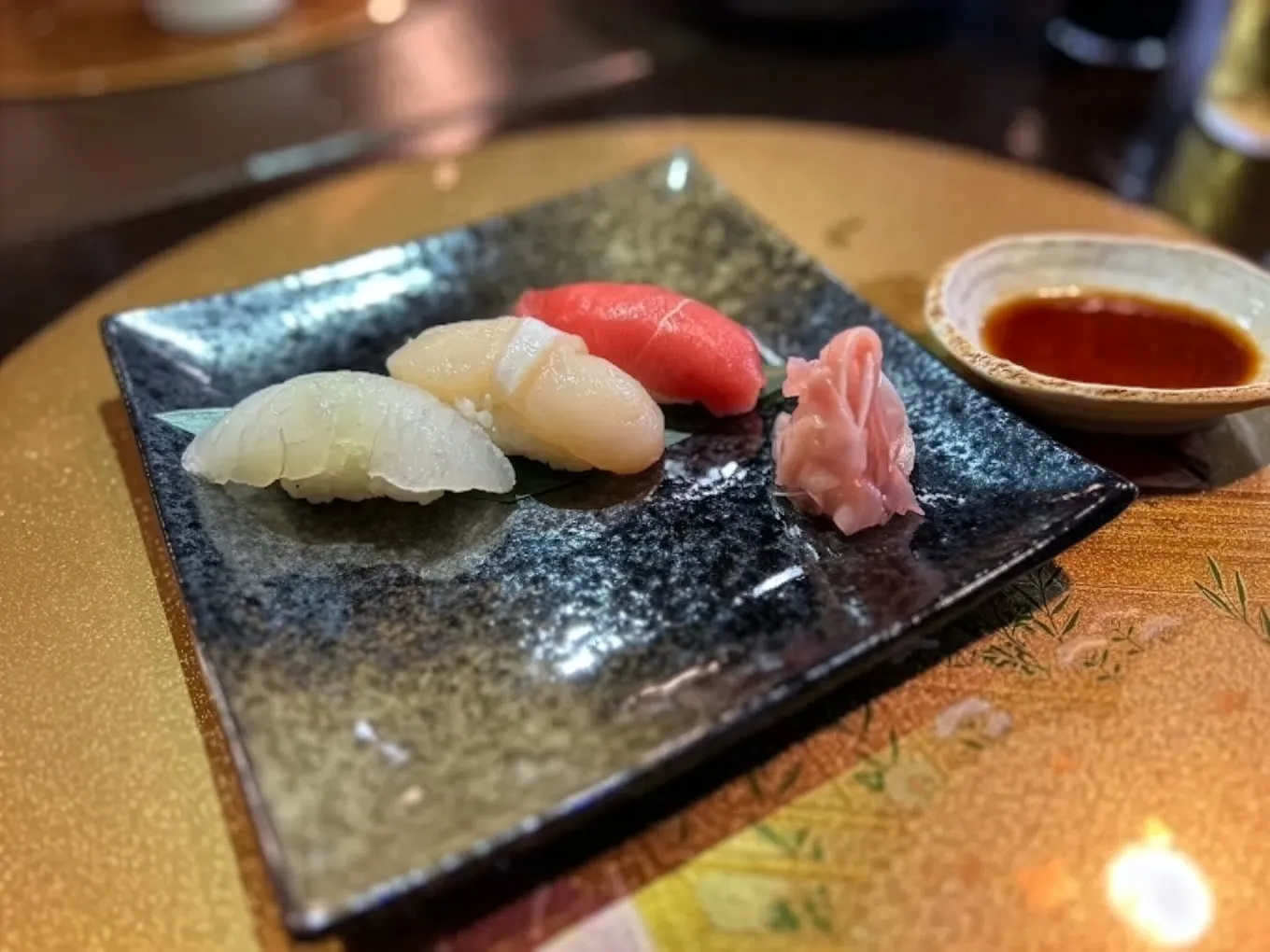おまかせコースのお寿司