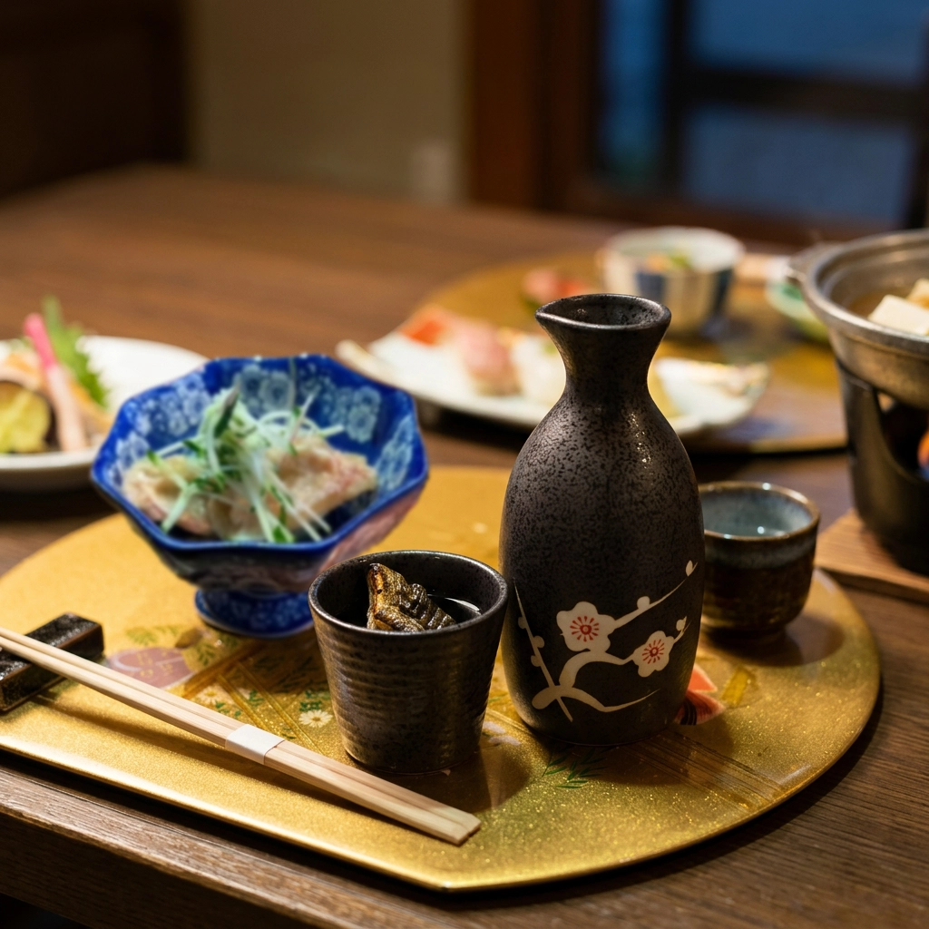 料理とあわせる地元のお酒